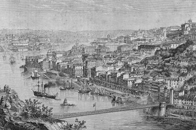 Porto in the 1860s by French School